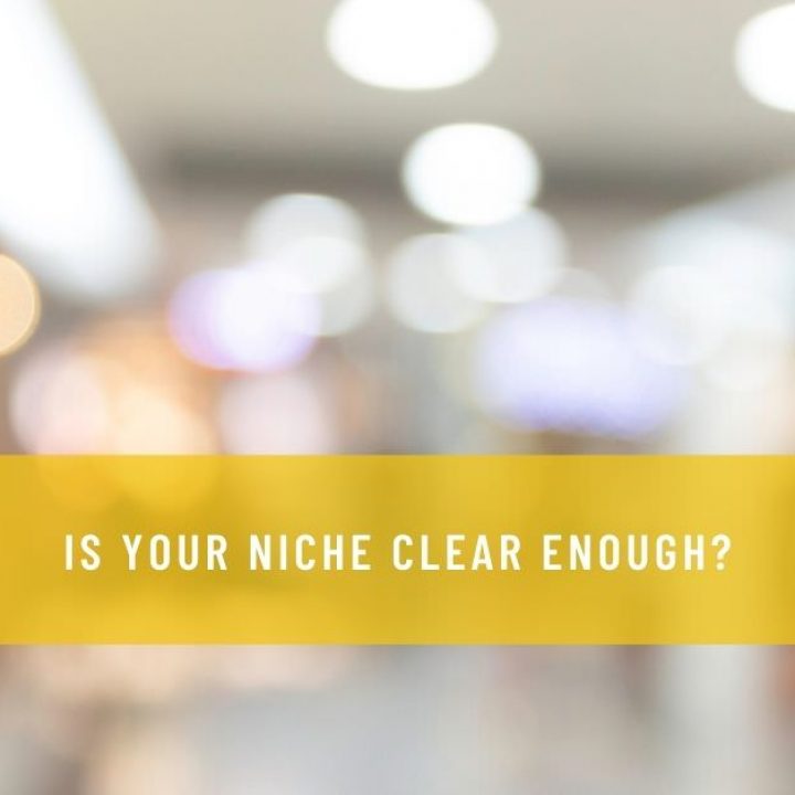 IS YOUR NICHE CLEAR ENOUGH_