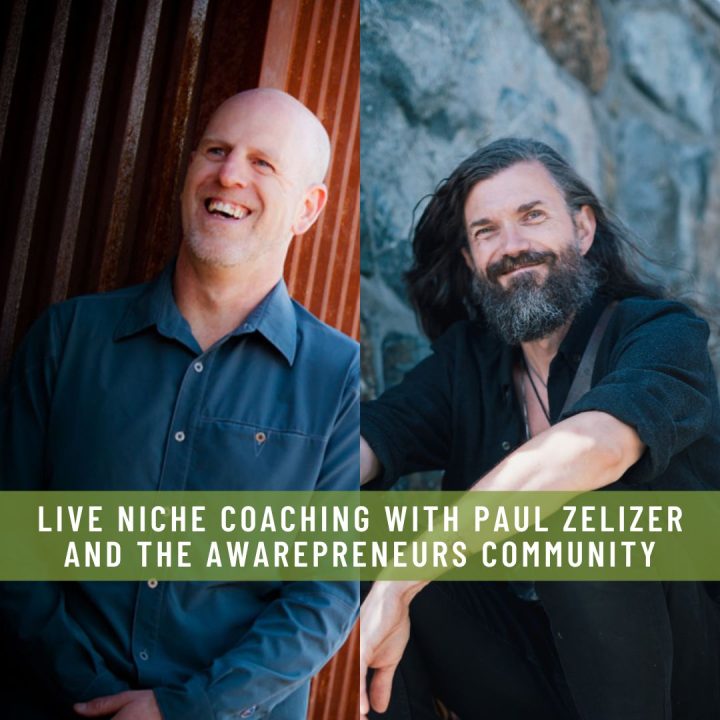 LIVE NICHE COACHING WITH PAUL ZELIZER AND THE AWAREPRENEURS COMMUNITY